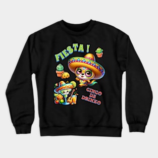 Cinco de Mayo fiesta fun Crewneck Sweatshirt